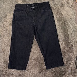 ST JOHN’s BAY Capri Denim Jeans Size 4 VGUC